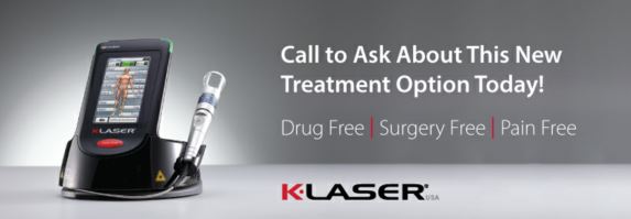 K-Laser Drug Free, Surgery Free, Pain Free